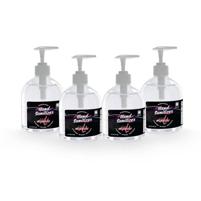 NHL Washington Capitals 16oz Pump Top Hand Sanitizer - 4pk