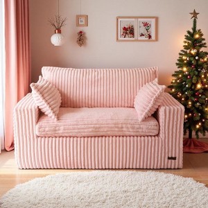 MAXYOYO Bean Bag Chair for Living Room, Upholstered Loveseat Sofa Couch with Deep Seating, No Assembly - 1 of 4