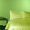 Canadian Down & Feather Company - 3 Piece Duvet Cover Set with 3-Sided Zipper, Pistachio - 2 of 4
