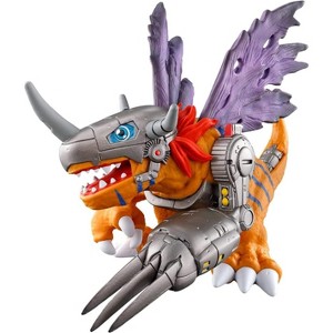 BANDAI Digimon 7 Inch Figure - Metal Greymon - 1 of 3