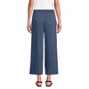 Lands' End Women's Sport Knit Pull On Drawstring Wide Leg Crop Pants - 2 of 3