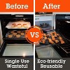 BBQ Grilling Mesh Basket (12x12") Heavy Duty 100% Non Stick Reusable Grilling Basket for Indoor & Outdoor Barbecue Grilling- Raised Sides Keeps Food - 4 of 4