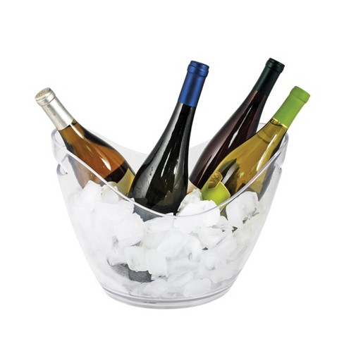 Hammered Metal Ice Bucket With Ice Scoop - Threshold™ : Target