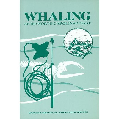Whaling on the North Carolina Coast - by  Marcus B Simpson & Sallie W Simpson (Paperback)