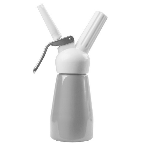 Whipped Cream Whipper  Silver 1 Liter Cream Whipper