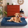 PureWags Orthopedic Dog Beds, L Shaped Waterproof Large Dog Bed with Removable Cover and Nonskid Base, Soft Pet Couch Bed - 3 of 4
