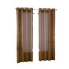 GoodGram Ultra Luxurious Elegant Sheer Grommet Single Curtain Panel - 3 of 3