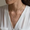 Diamond Choker Necklace for Women: Dainty 14K Gold/Sterling Silver Gold Plated CZ Jewelry, Trendy Gift - 3 of 4