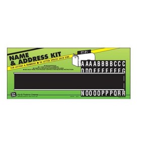 Midwest Fastener Hy-Ko Mailbox Name And Address Kit - 1 Each : Target