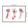 Amanti Art 33"x23" Decked Out Stockings by Mercedes Lopez Charro Framed Canvas Wall Art - 4 of 4