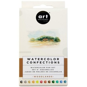 Prima Watercolor Confections Watercolor Pans 12/Pkg-Woodlands - 1 of 4