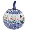 Blue Rose Polish Pottery L021 Manufaktura Small Pumpkin Luminary - image 2 of 2