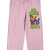 Five Nights At Freddy's Animatronic Character Heads Women's Cradle Pink Sleep Pajama Pants - 2 of 4