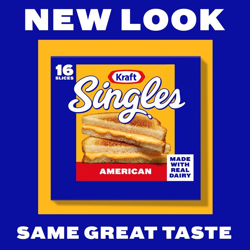 Kraft Singles American Cheese Slices - 12oz/16ct, 3 of 12
