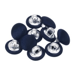 Unique Bargains Round Fabric Cloth Covered Sewing Buttons for Suits Dress 10 Pcs - 1 of 4