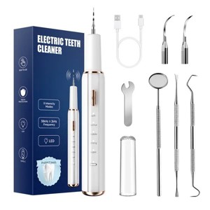 Cross-border delivery of ultrasonic dental cleaners for tartar and plaque removal, electric water flosser, crescent-shaped ultrasonic teeth cleaner - 1 of 4