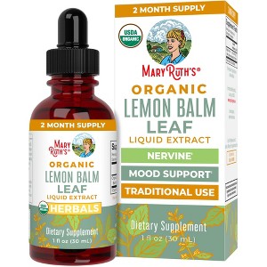 MaryRuth's Lemon Balm Drops, 1 oz - 1 of 4