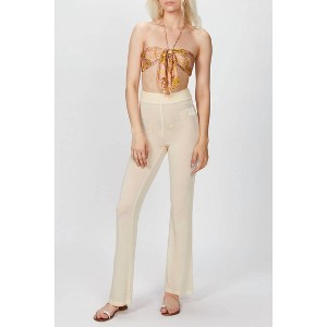 Women's SMOCKED FLARE PANTS - WE WORE WHAT - 1 of 4