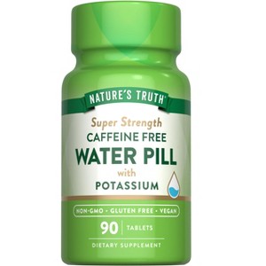 Nature's Truth Super Strength Water Pill with Potassium | 90 Count - 1 of 4