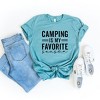 Simply Sage Market Women's Camping Is My Favorite Season Short Sleeve Graphic Tee - 3 of 3