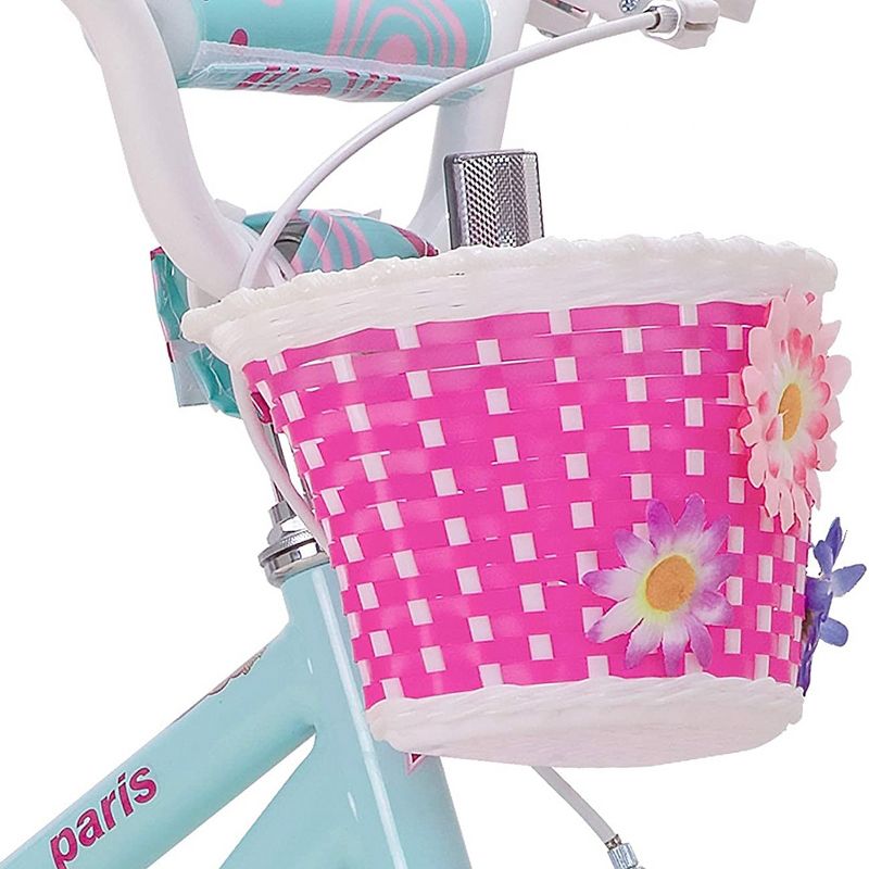 JOYSTAR Paris Kids Bike, Girls Bicycle for Ages 2-4, 32 to 41 Inches Tall, with Training Wheels and Coaster Brakes, 3 of 7