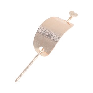 Unique Bargains Women's Semicircle Hair Chopstick 1 Pc - 1 of 4