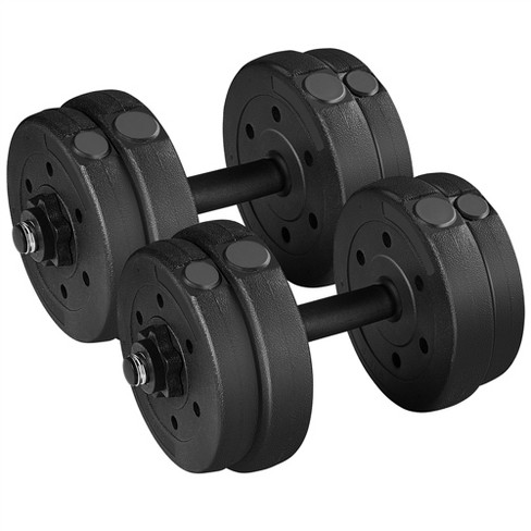 Adjustable dumbbell set target new arrivals