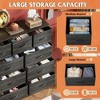 FONTOI Multi-Drawer Multicolored Dresser Fabric Storage Tower for Bedroom Hallway Nursery Closet, Tall Chest Organizer Unit, Easy Pull Handle - 3 of 4