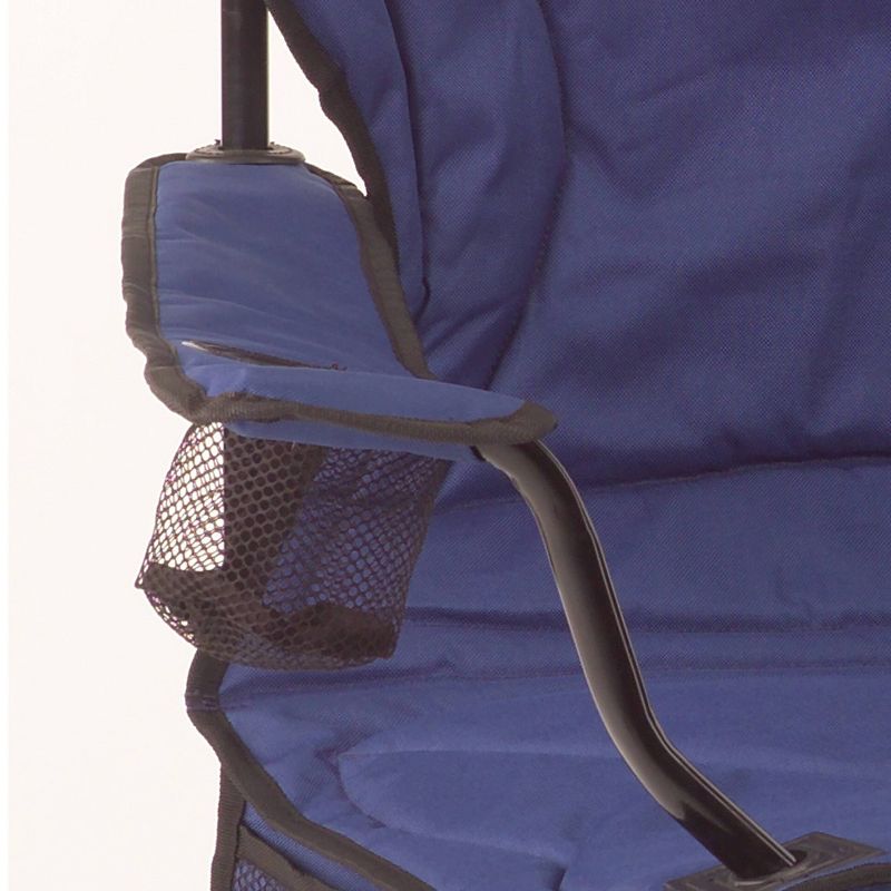 Coleman Quad Camping Outdoor Portable Camp Chair with Built-In Cooler - Blue, 3 of 7