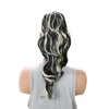 Unique Bargains Women's Big Wavy Ponytail Long Hair Hair Extensions High Temperature Fiber 19.7IN 1 Pc - 2 of 4