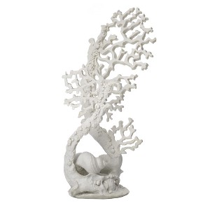 biOrb Fan Coral Ornament Aquarium Sculptures - White - 1 of 1