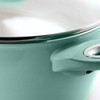 Gibson Home Plaza Cafe Aluminum 4.5 Qt Dutch Oven with Soft Touch Handles in Sky Blue - 3 of 4