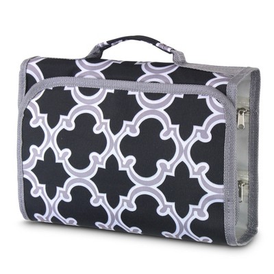 hanging luggage organizer