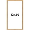 PosterPalooza | Panoramic Classic Modern Gold Frame - UV Acrylic, Foam Board Backing, Hanging Hardware - 2 of 4