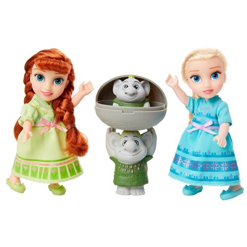 Disney Frozen Anna Small Doll in Travel Look, Posable with