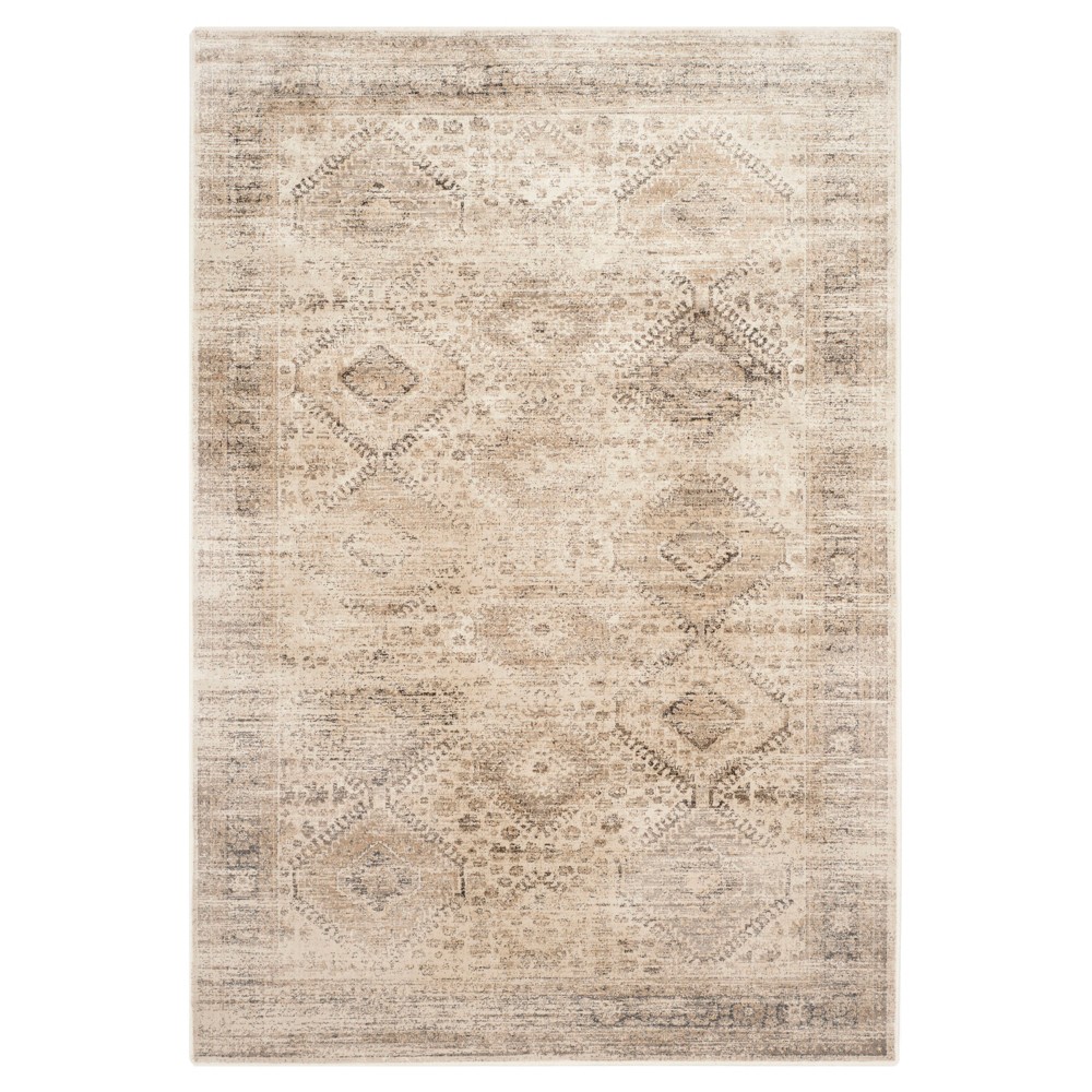 4'x5'7in Maxwell Vintage Area Rug Stone - Safavieh