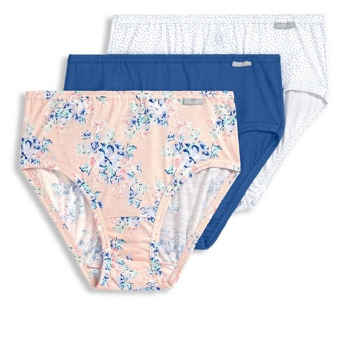 Jockey Women's Underwear Plus Size Elance Hipster - 3 Pack, Blue