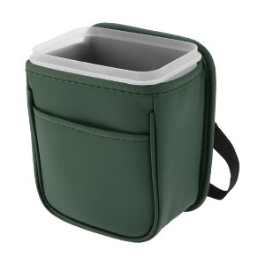 Unique Bargains Auto Trash Can Portable and Hanging Front Rear Seat Back Trash Bin 1Pc - 1 of 4