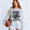 Simply Sage Market Women's Graphic Sweatshirt Just Livin' My Best Football Fan Life - 2 of 4