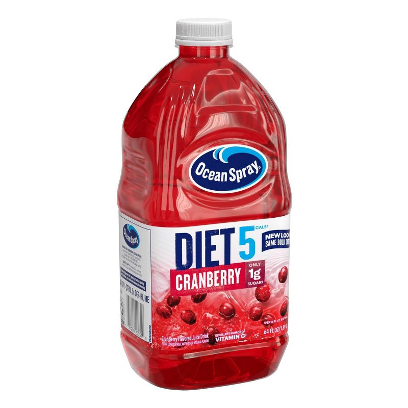 Ocean Spray Diet Cranberry Juice - 64 fl oz Bottle, 5 of 10
