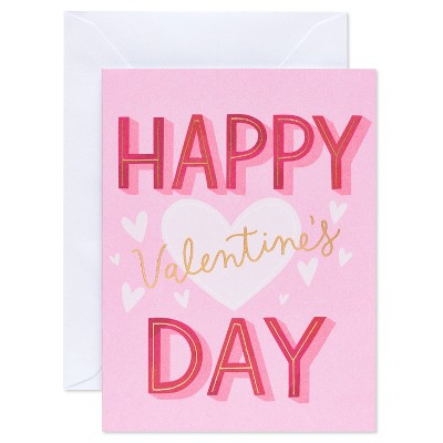 18ct Scratch-off Valentines Cards Pink