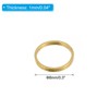 Unique Bargains DIY Crafts Copper Durable Anti-rust Beading Hoop Earrings 60 Pcs - 2 of 4