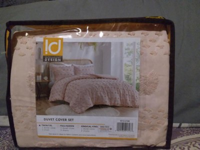 Intelligent Design Elise Clip Jacquard Duvet Cover Set : Target