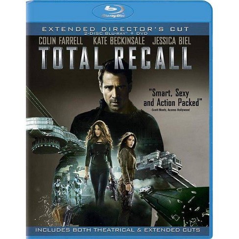 Total Recall 2disc Blue Ray DVD and Metal Case Extended Director Cuts 2012  for sale online