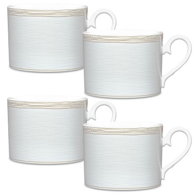 Noritake Linen Road Set of 4 Cups