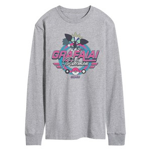 Men's - Pokémon - Grafaiai Racing Long Sleeve Graphic T-Shirt - 1 of 3