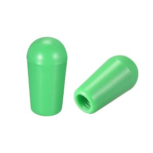 Unique Bargains ABS Plastic Strong Impact Resistance Good Surface Gloss Guitar Toggle Switch Knob Cap 5 Pcs - 1 of 4