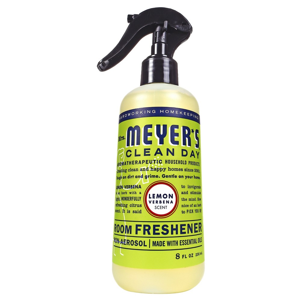 MRS MEYERS Room Freshener, Lemon Verbena, 8 Fluid Ounce