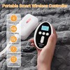 Heating Blanket, Thick Tufted Soft Electric Blanket with Heat and Timer Settings, Machine Washable Heating Blanket, Warm Blanket Gift, House Warming - 4 of 4