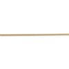 Black Bow Jewelry 1.3mm 14k Yellow Gold Solid Round Snake Chain Necklace - 3 of 4